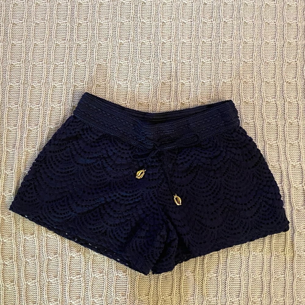 LILLY PULITZER CLAUDETTE SHORT NAVY
